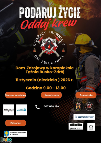 Plakat Strażacy Krewniacy Klub HDK PCK nr 472 Plakat Strażacy Krewniacy Klub HDK PCK nr 472