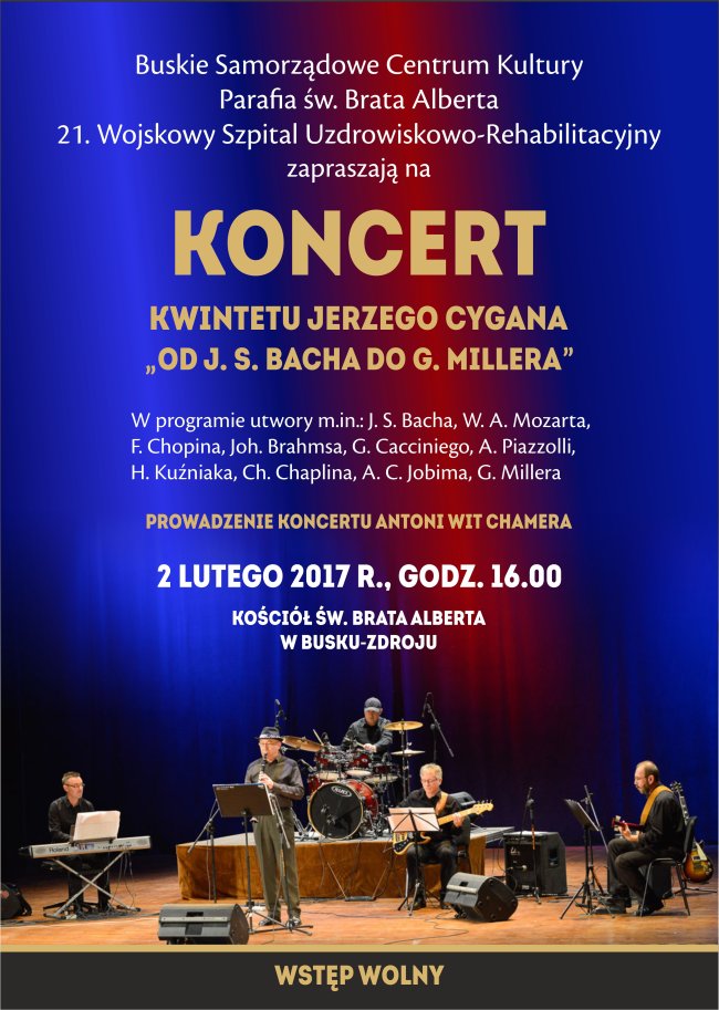 Koncert Kwintetu Jerzego Cygana