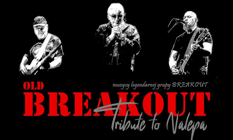 grafika promująca koncert zespołu Old breakout