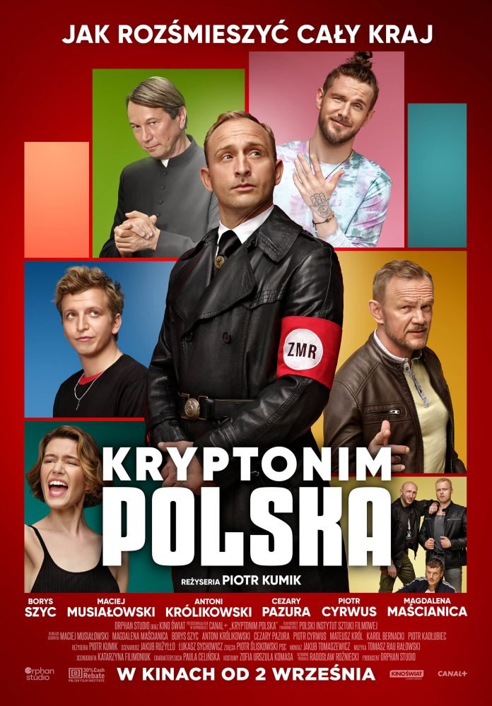plakat promujący film Kryptonim Polska