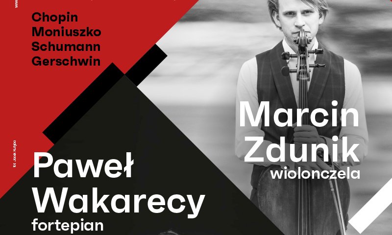 plakat promujący koncert Z klasyką przez Polskę