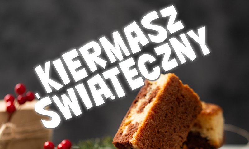 grafika promująca Kiermasz Bożonarodzeniowy 2022 w Busku-Zdroju
