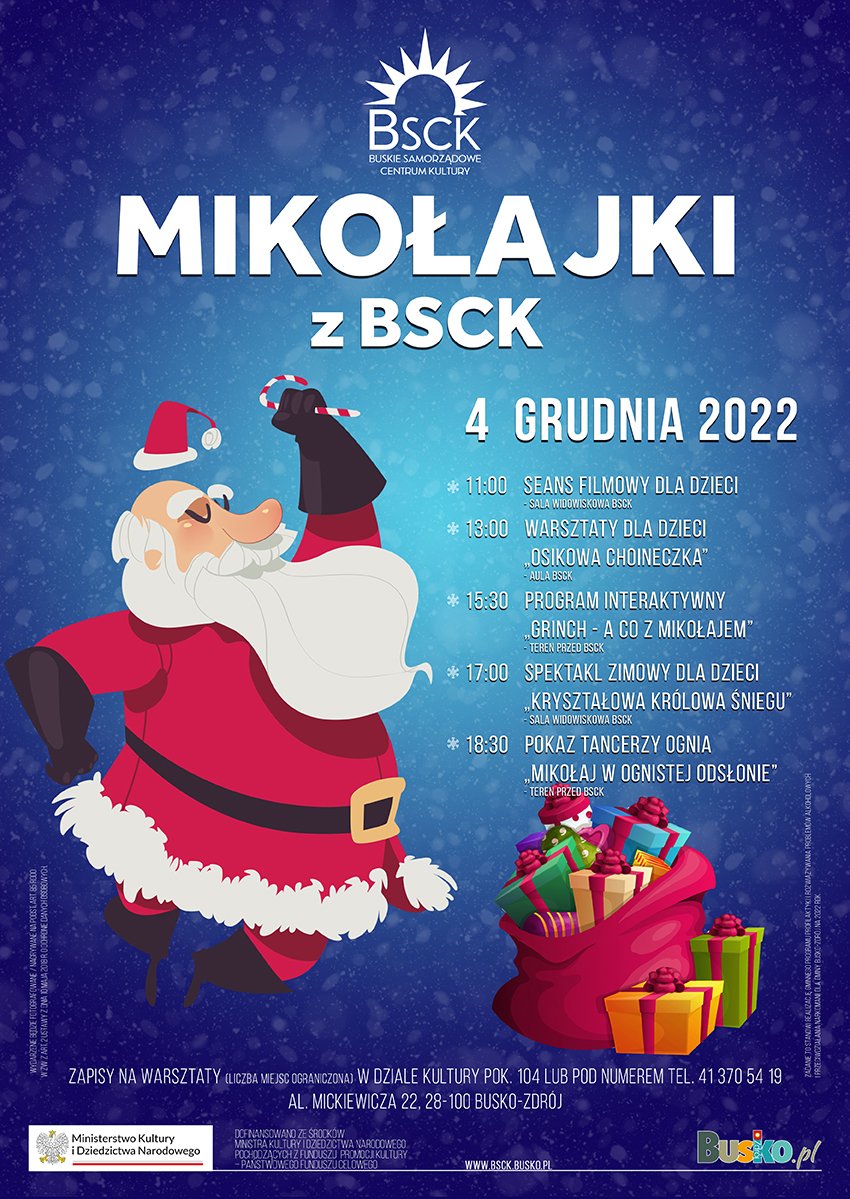 grafika promująca Mikolajki 2022