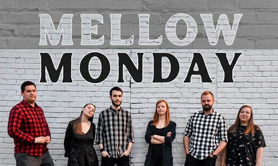 plakat promujący koncert zespołu Mellow Monday