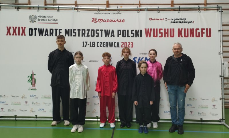 uczestnicy turnieju WUSHU Kungfu