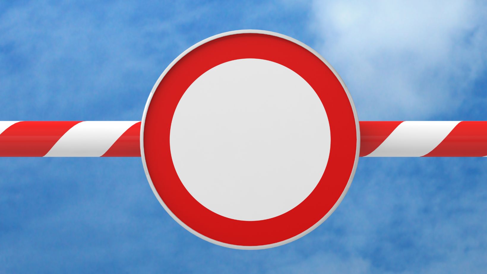grafika ze znakiem zakazu ruchu