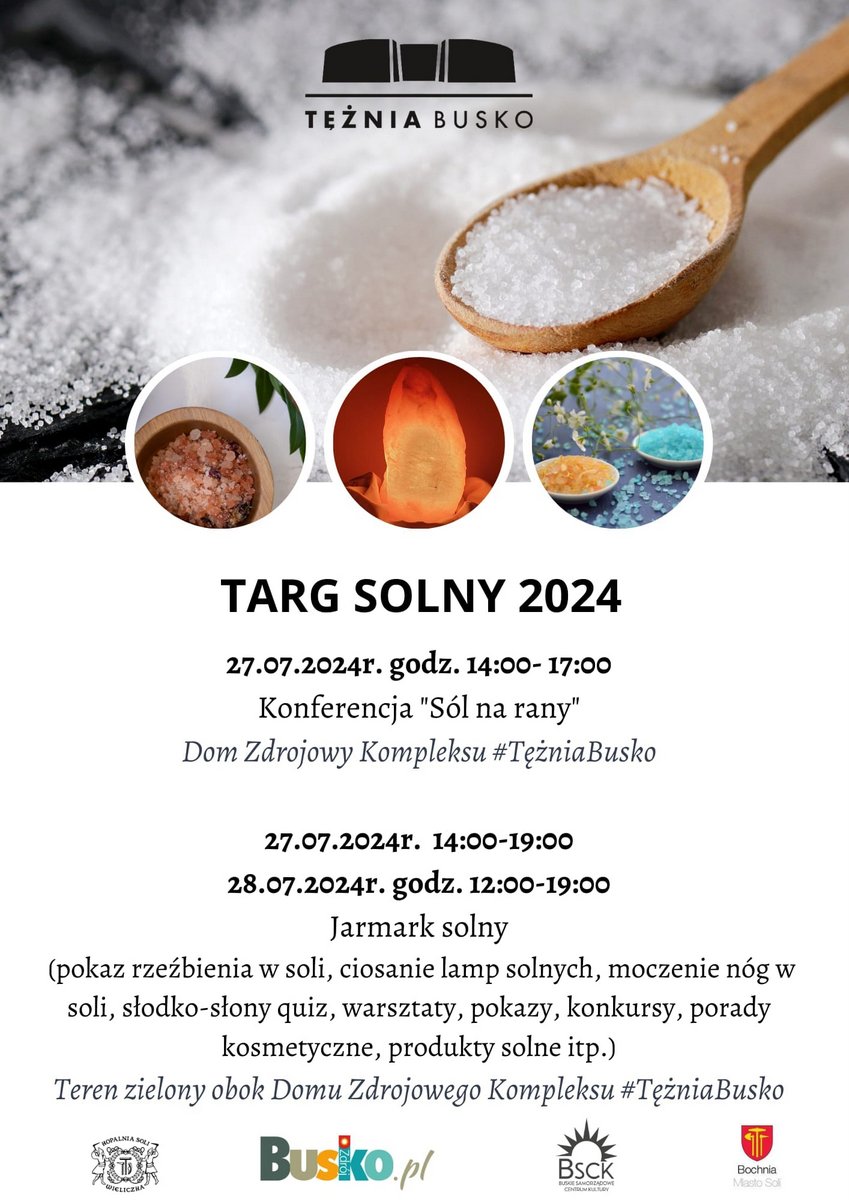 grafika promująca targ solny