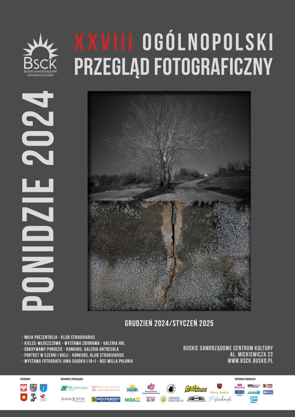 plakat przegląd fotograficzny Ponidzie