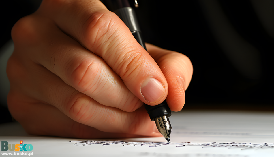 fot. pixabay ręka, pióro fot. pixabay - ręka, pióro