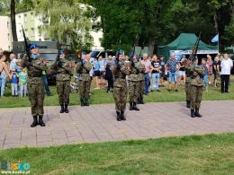 Piknik wojskowy w Busku-Zdroju w dniu 14 sierpnia 2022