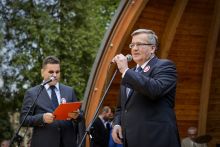 Prezydent Bronisław Komorowski w Busku-Zdroju