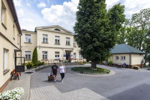 Sanatorium Mikołaj dziedziniec