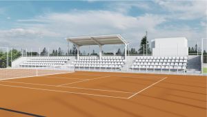 Przebudowa stadionu sportowego przy ul. Kusocińskiego w Busku-Zdroju – etap II